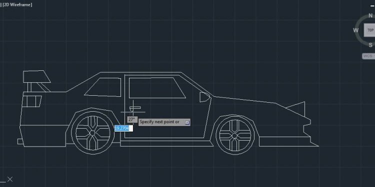 240SX Auto Cad Design
