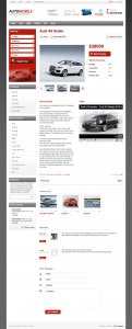 Automobile WordPress Car Dealer Theme Vehicle Detail Page