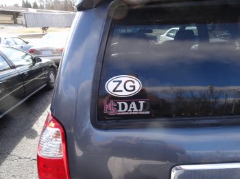 5.0 star review from Niels Review: I ordered these in honor of my son, he past away 1 1/2 years ago. One of his Fraternity Brothers found a decal in Aspen, it means